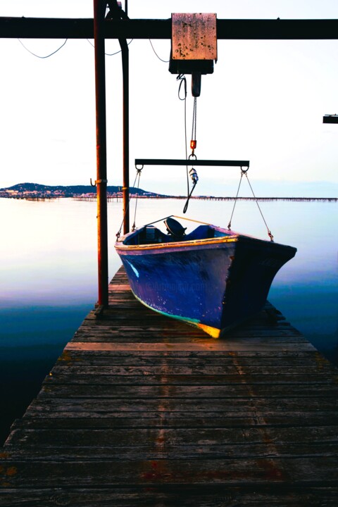 Photographie intitulée "ETANG DE THAU THREE" par Patrick Hesnard, Œuvre d'art originale, Photographie numérique