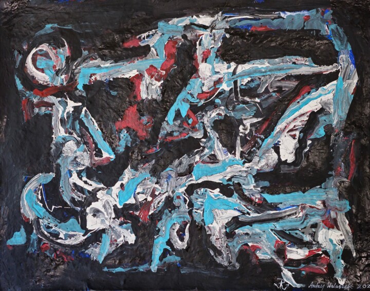 绘画,  22x28 in 