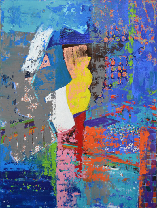 Festival Pittura, 78,7x63 in
