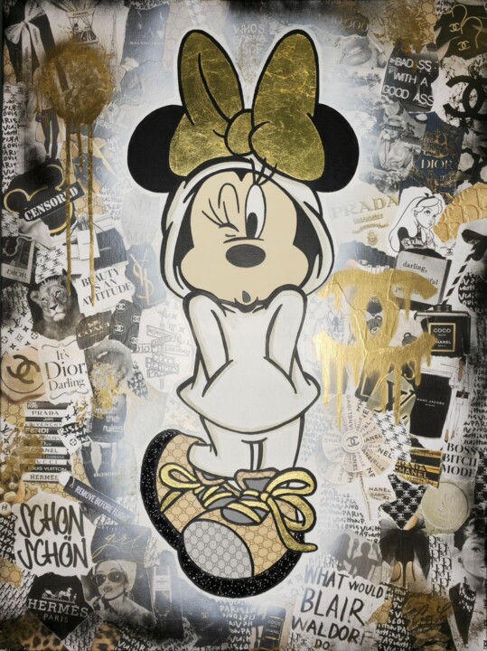 MM MEETS FASHION 绘画, 31.5x23.6 in