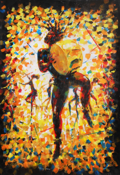 绘画,  51.2x35.4 in 