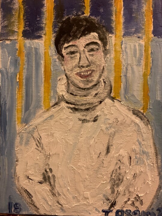 Quand j’avais 18 ans 绘画, 9.8x7.9 in