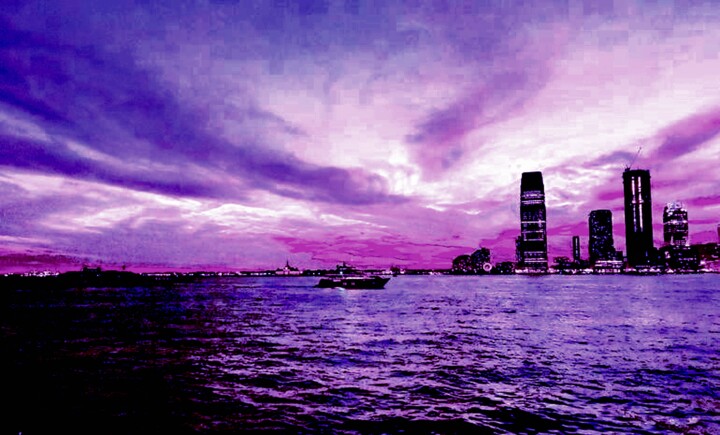 Esplanade Views - Sunset 18L2c 摄影, 24.2x40 in