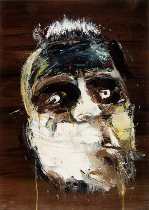 绘画,  27.6x19.7 in 