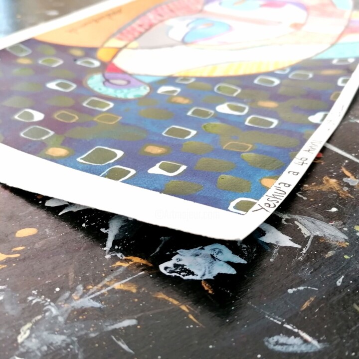 Surface ou texture de l'œuvre