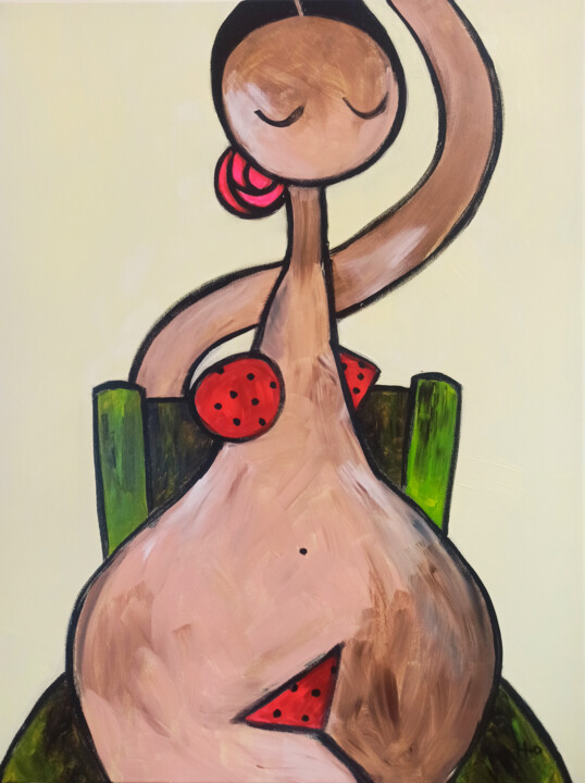 Pata negra 绘画, 31.5x23.6 in