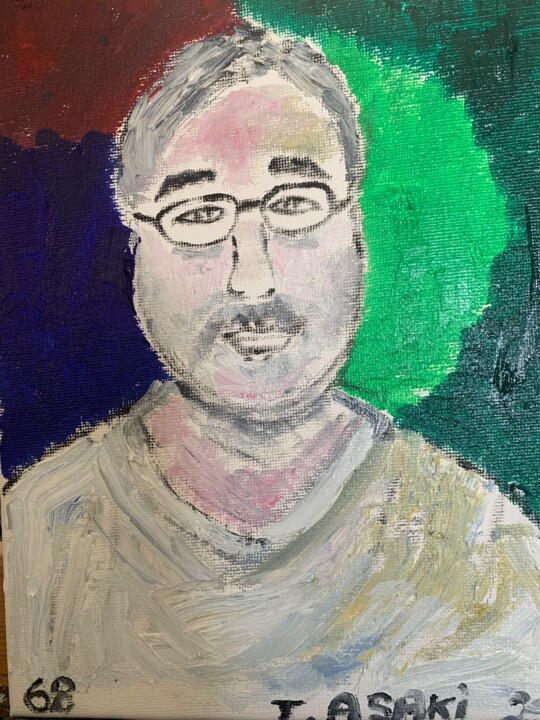 Quand j’avais 68 ans 绘画, 10.2x6.3 in