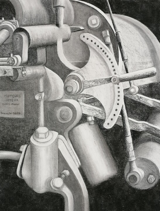 JOYEUX MOTEURS 1 그림, 23.6x17.7 in