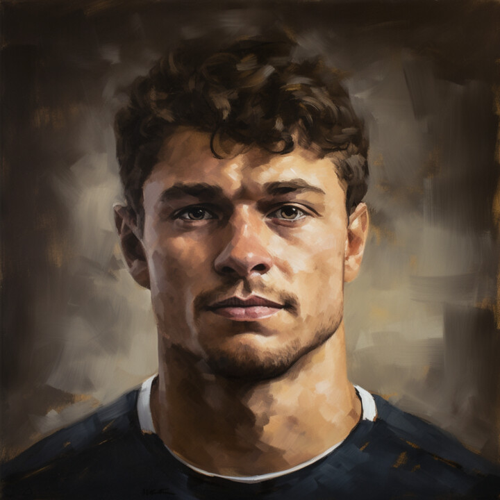 PIERRE (30x30 cms) 绘画, 11.8x11.8 in