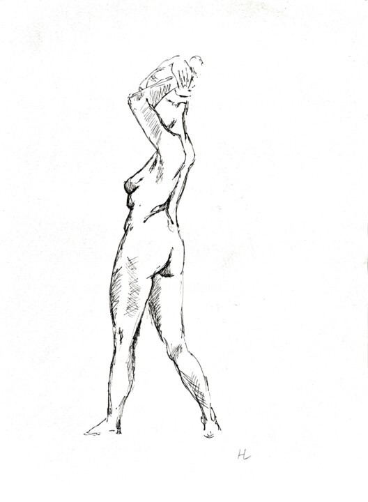 Akt 10 图画, 15.8x11.8 in