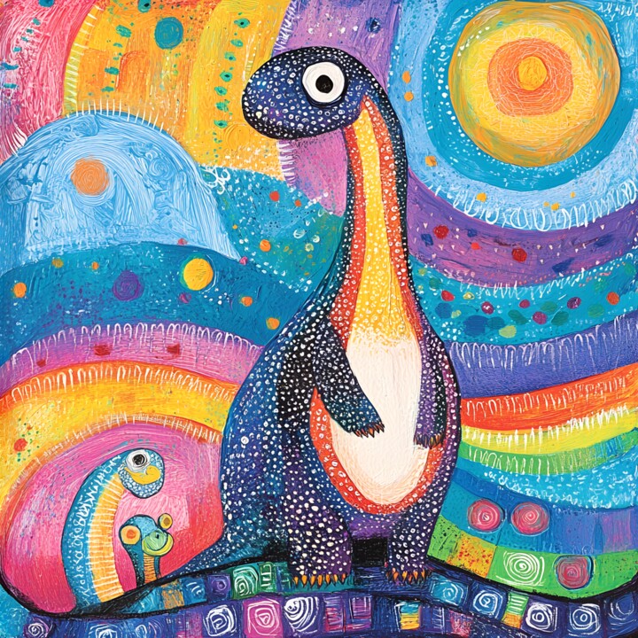 Magic Dino Land 数字艺术