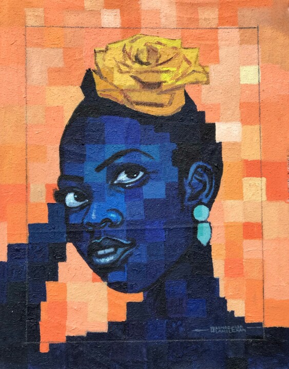 The woman in my life II 绘画, 16x12 in