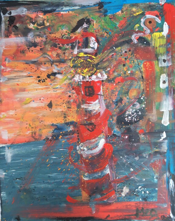 Il faro 绘画, 19.7x19.7 in