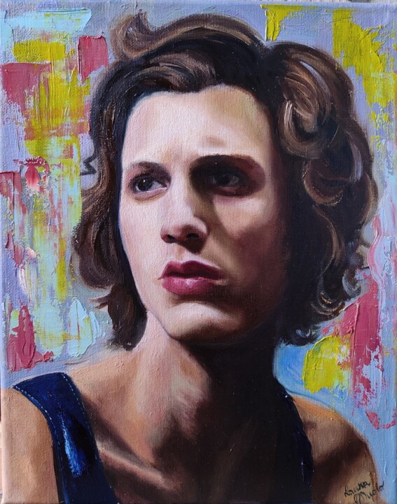 Il giovane 绘画, 11.8x9.5 in