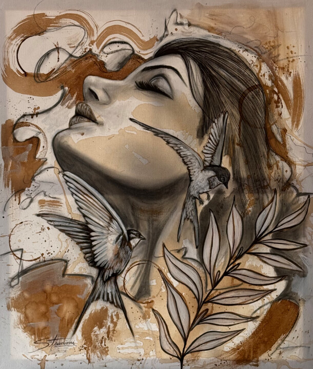 绘画,  27.6x23.6 in 