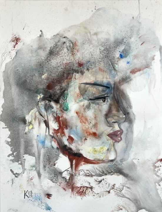绘画,  24x18 in 