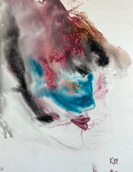 Mysterious Stranger 绘画, 24x18 in