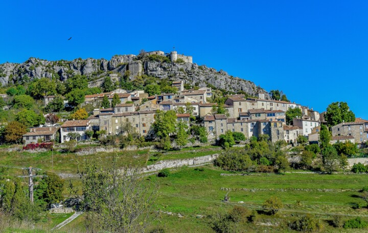 Photographie intitulée "trigance" par Frederic Dupuy, Œuvre d'art originale, Photographie numérique