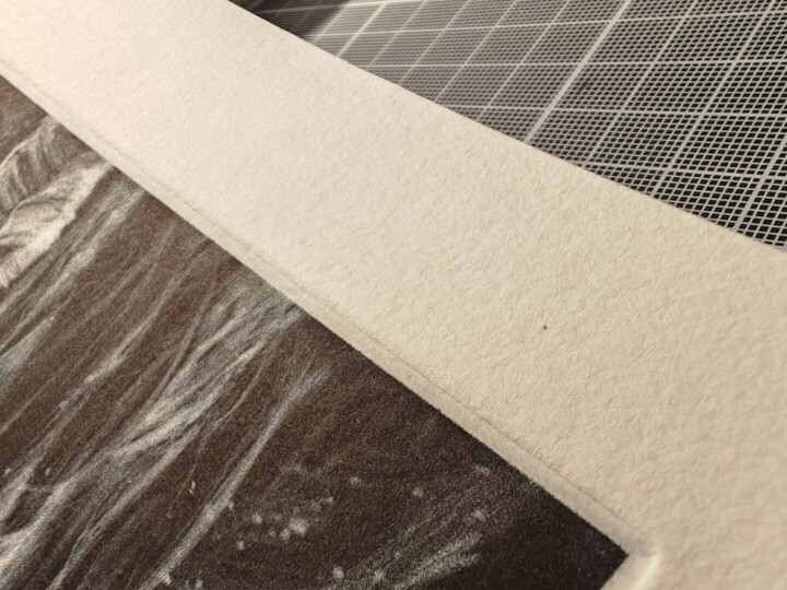Surface ou texture de l'œuvre