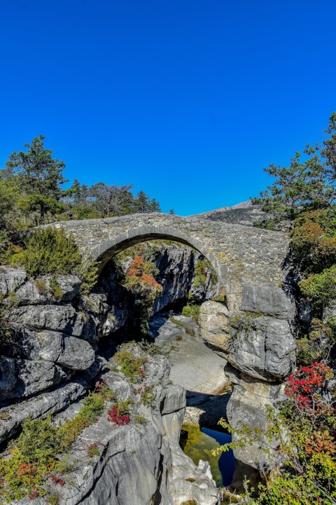 Photographie intitulée "trigance 2" par Frederic Dupuy, Œuvre d'art originale, Photographie numérique