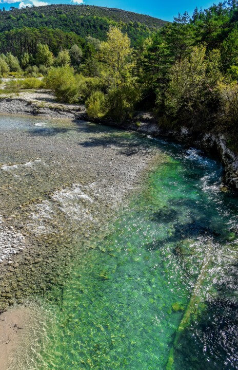 Photographie intitulée "le verdon 13" par Frederic Dupuy, Œuvre d'art originale, Photographie numérique