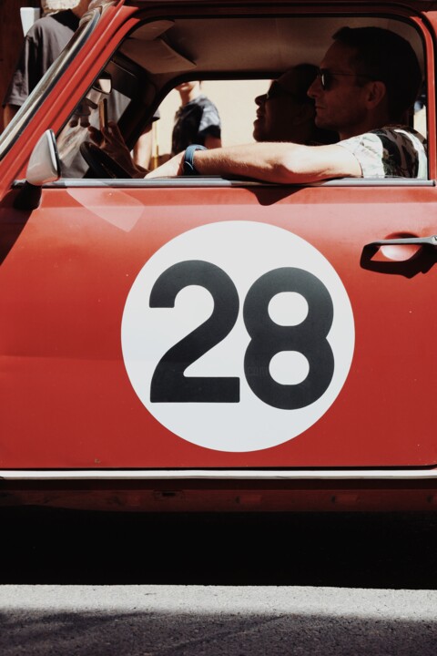 Photography titled "Car 58" by Corentin Thauvin, Original Artwork, Non Manipulated Photography