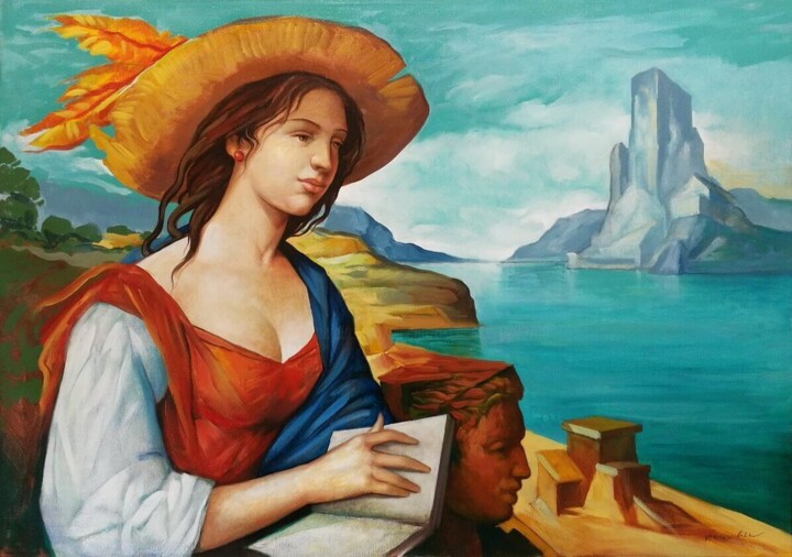 Ciò che l’Erma non dice 绘画, 27.6x39.4 in