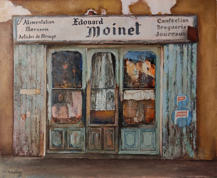 Schilderij,  12,6x15,8 in 