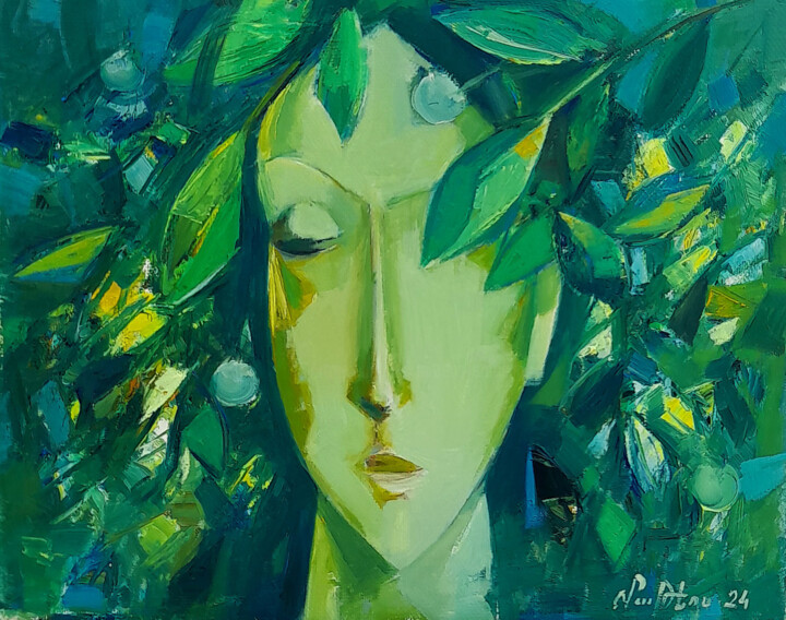 Harmony With Nature 绘画, 9.5x11.8 in
