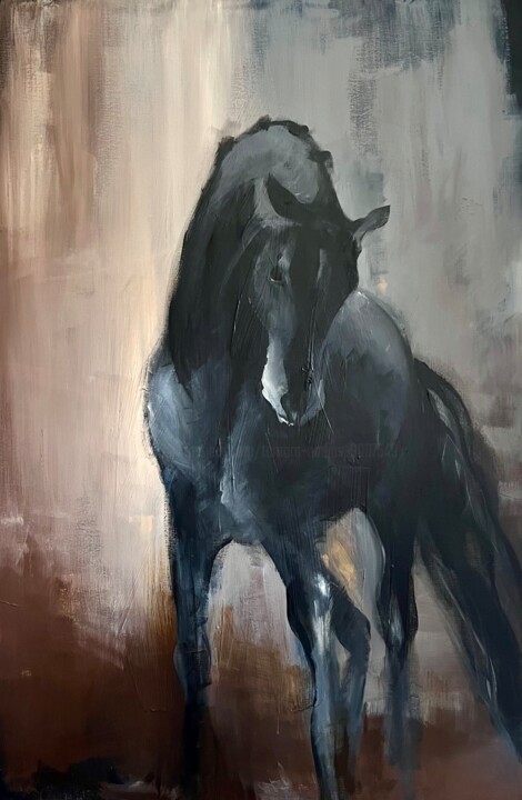 The Mystique 绘画, 47.2x31.5 in