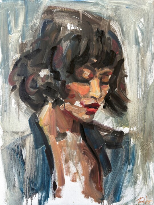 Amelie 绘画, 31.5x23.6 in