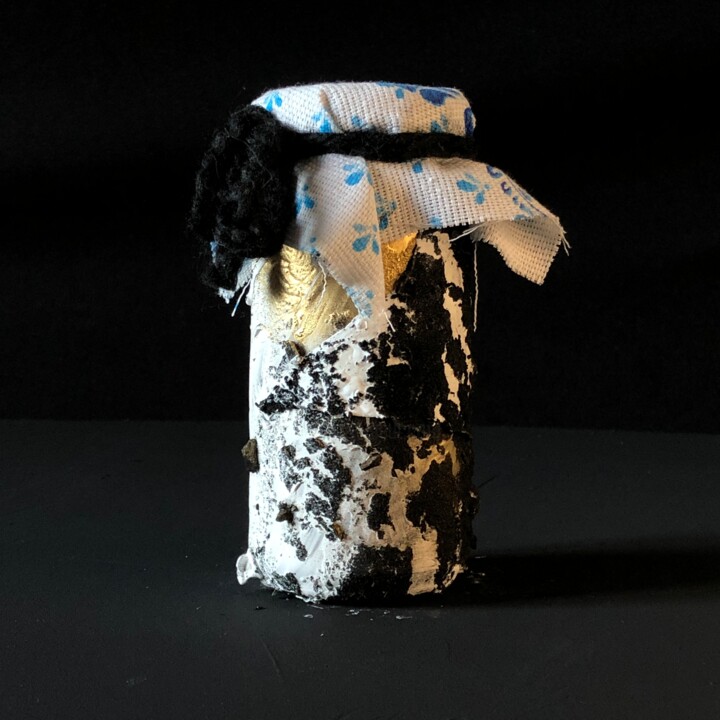 Art object 13 from the series "Strategic reserve" 雕塑, 7.1x1.6 in