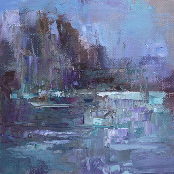Reflections 绘画, 5x5 in