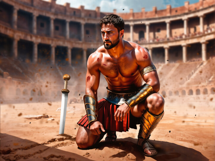 Gladiador 数字艺术