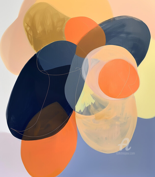 Dancing Abstract Spheres1 数字艺术
