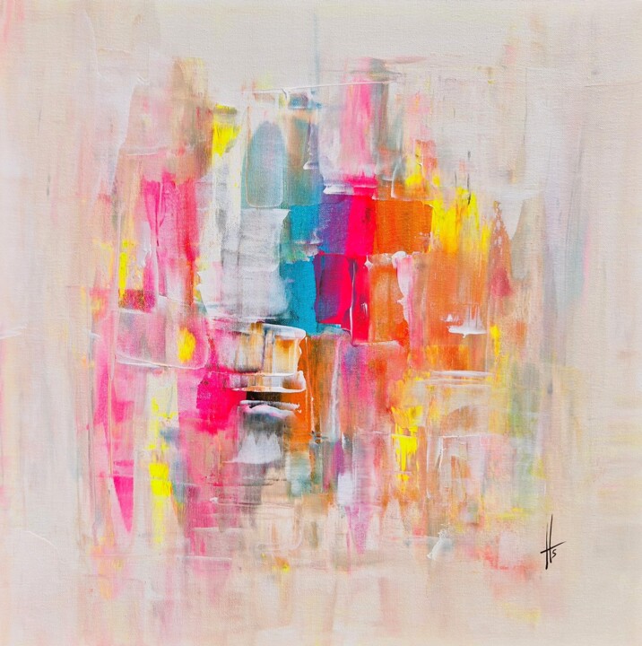 MADEMOISELLE 绘画, 23.6x23.6 in