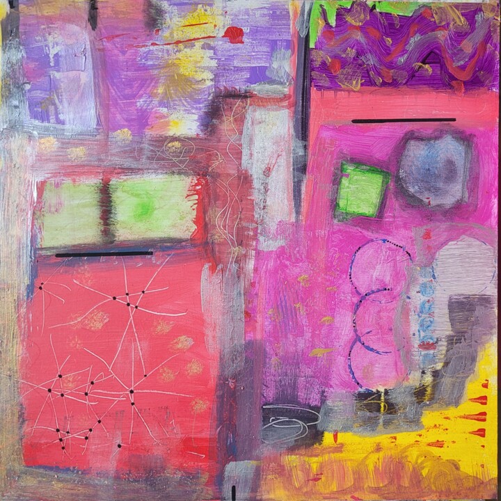Badroom 绘画, 4.7x4.7 in