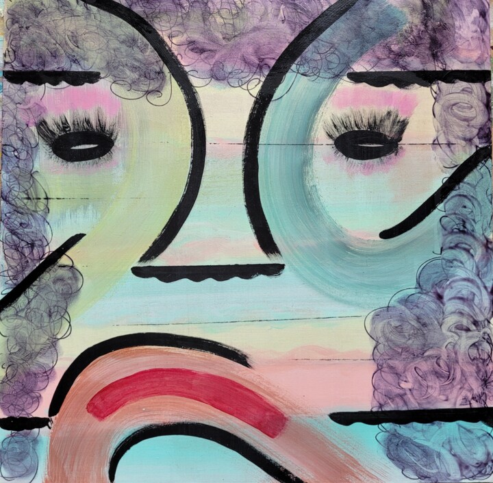 绘画,  4.7x4.7 in 