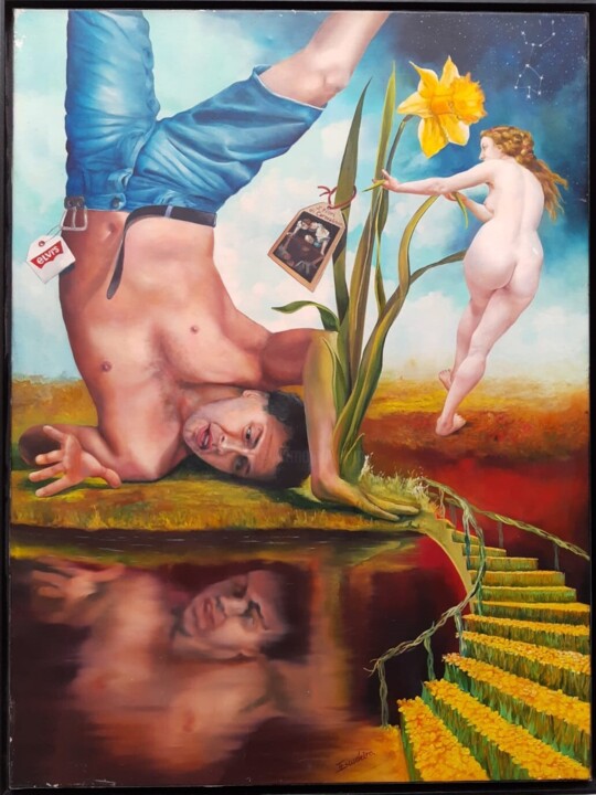 O Narciso Картина, 31,5x23,6 in