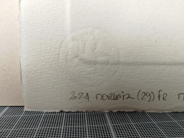 Surface ou texture de l'œuvre
