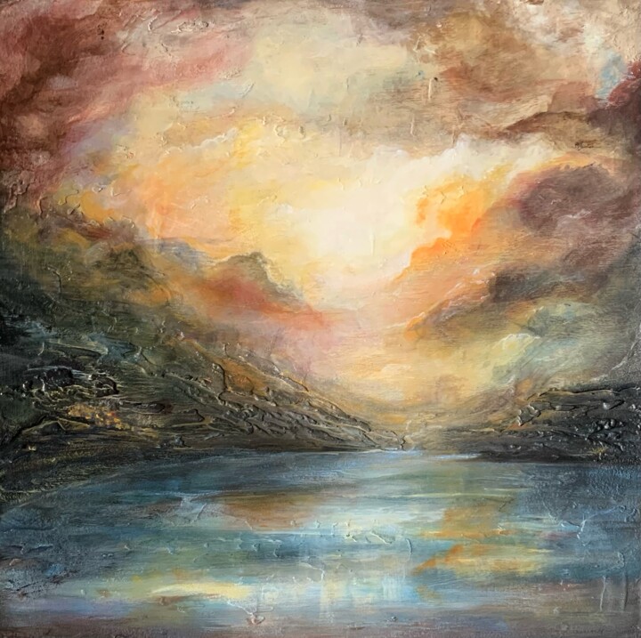 Before the Storm 绘画, 12x12 in