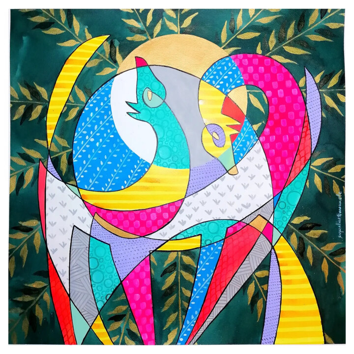 simb e iosi 2024 绘画, 22.1x22.1 in