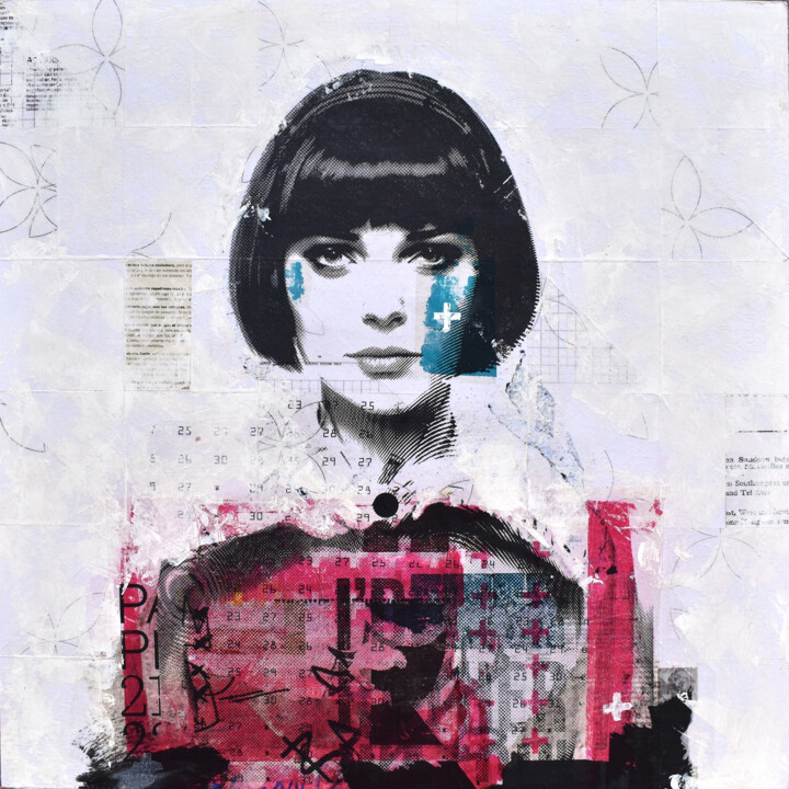 Collages,  23,6x23,6 in 