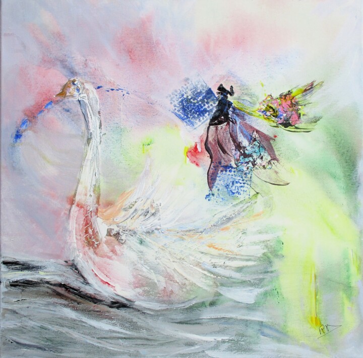 Métamorphose 绘画, 19.7x19.7 in