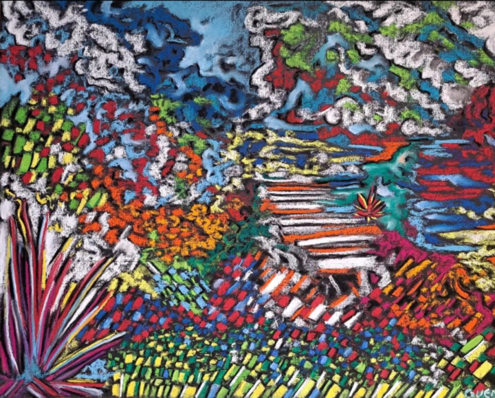 Quai Montmurat Montauban 1.0 描画, 19.7x25.6 in