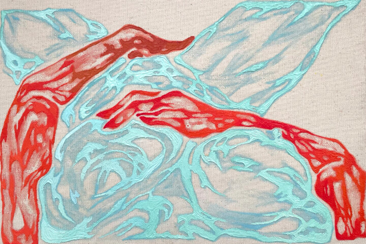 绘画,  10.6x16.5 in 
