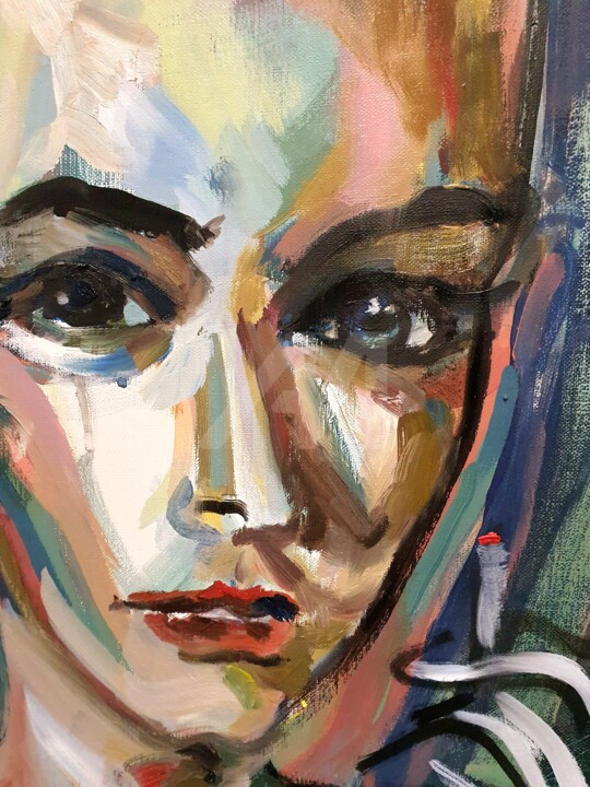 绘画,  17.3x12.6 in 