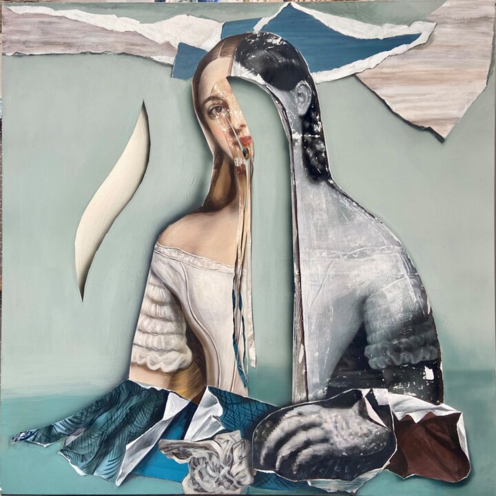 Arpia 绘画, 39.4x39.4 in