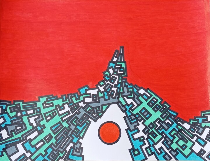 Construcción Estelar 图画, 19.7x25.6 in