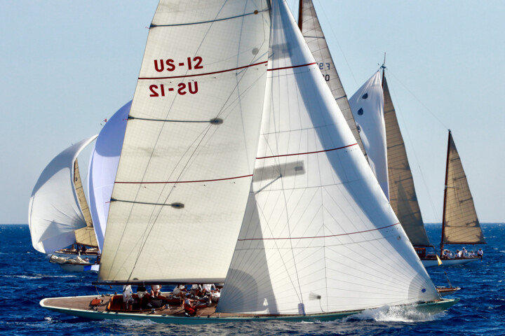 "NYALA", yacht, Voiles de Saint-Tropez" Fotoğraf